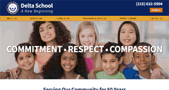 Desktop Screenshot of deltaschool.us